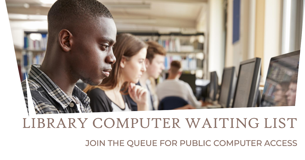 Public computer waiting list
